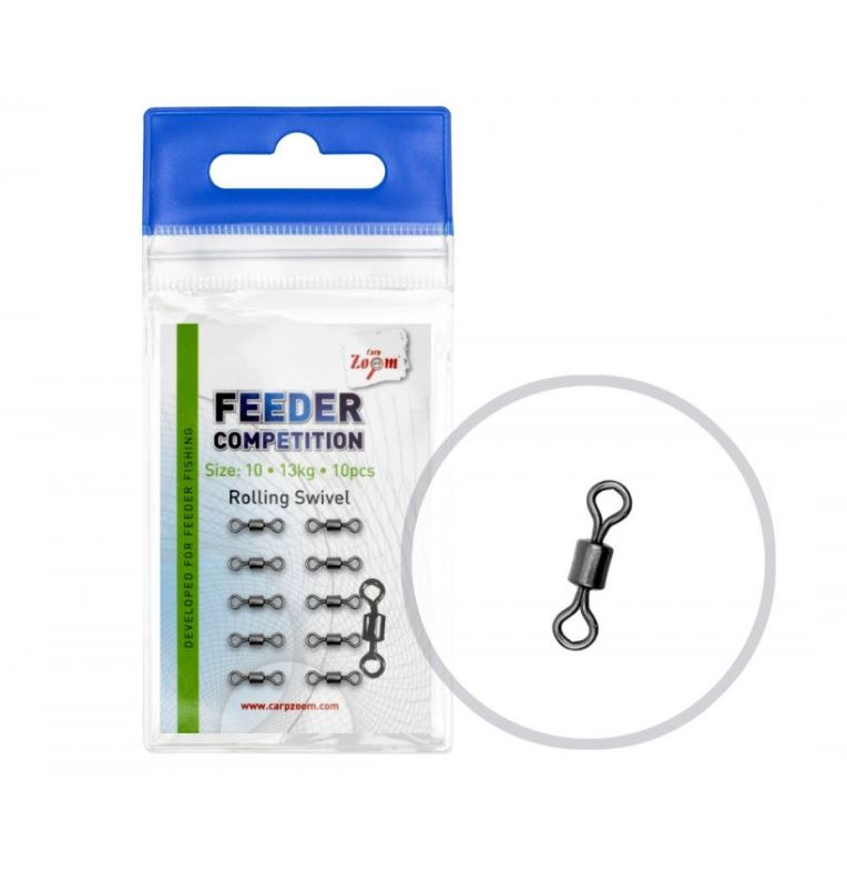 Carp Zoom Obratlík Rolling Swivel FC - 10 ks/vel.12