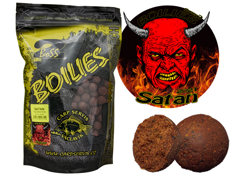 CSV Boilies Boss2 - 1 kg/20 mm/Satan