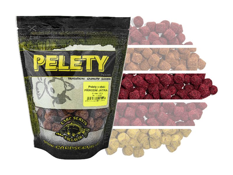 CSV Pelety v obalu - 200 g/15 mm/Přírodní játra
