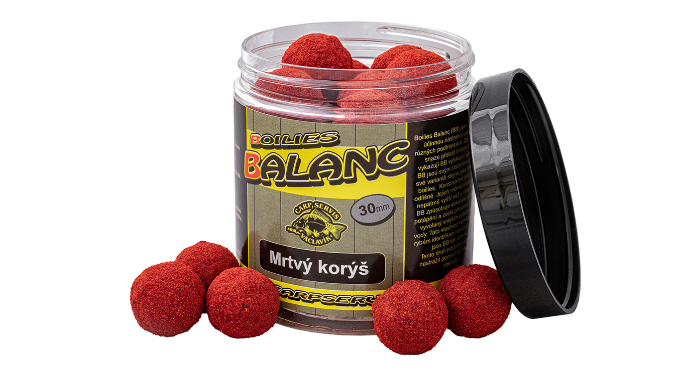 CSV Boilies Balanc - 120 g/30 mm/Mrtvý korýš