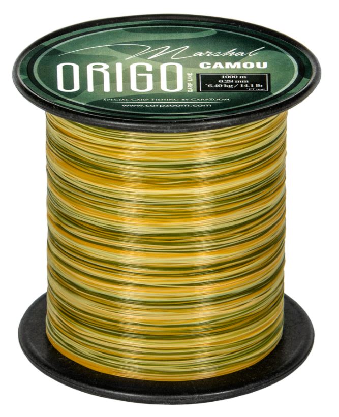 Carp Zoom Vlasec Origo Fishing Line - 1000 m/0,26 mm/5,7 kg/Camou