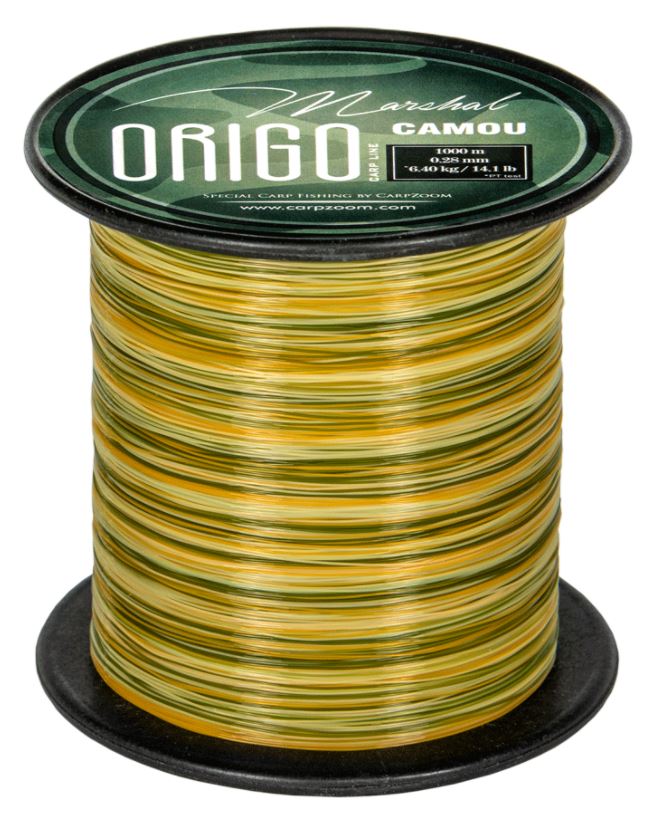 Carp Zoom Vlasec Origo Fishing Line - 1000 m/0,37 mm/10,4 kg/Camou