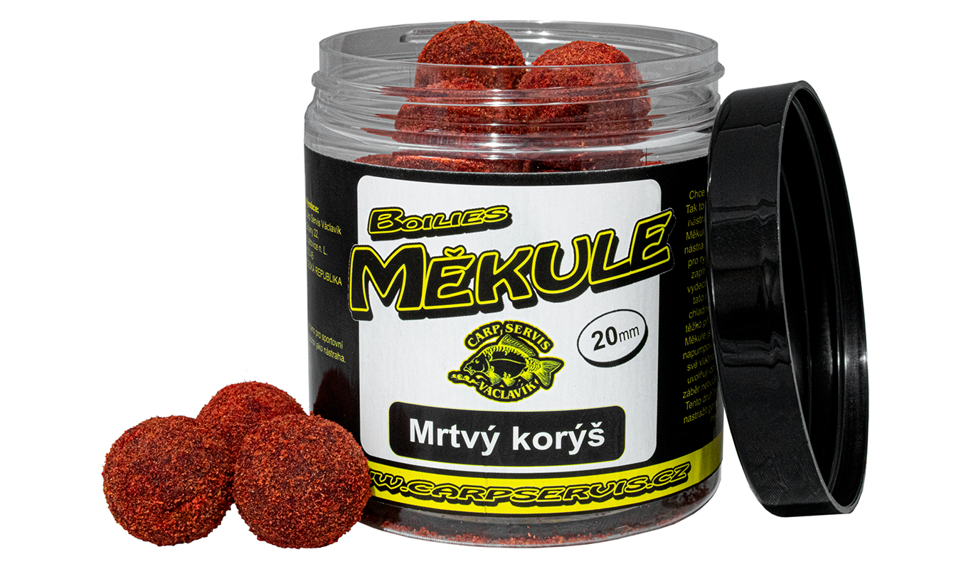 CSV Boilies Měkule - 140 g/20 mm/Mrtvý korýš