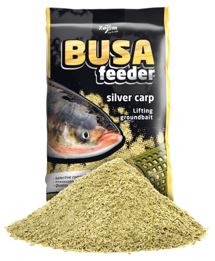 Carp Zoom Busa - Silver Carp Feeder Groungbait - 1 kg