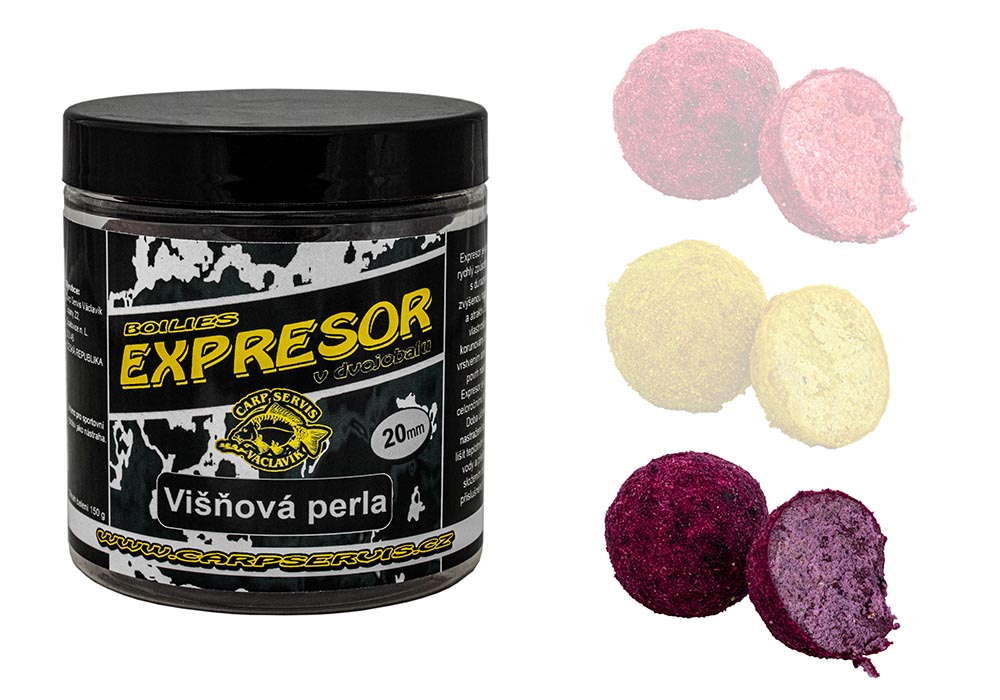 CSV Expresor v dvojobalu - 150 g/20 mm/Višňová perla