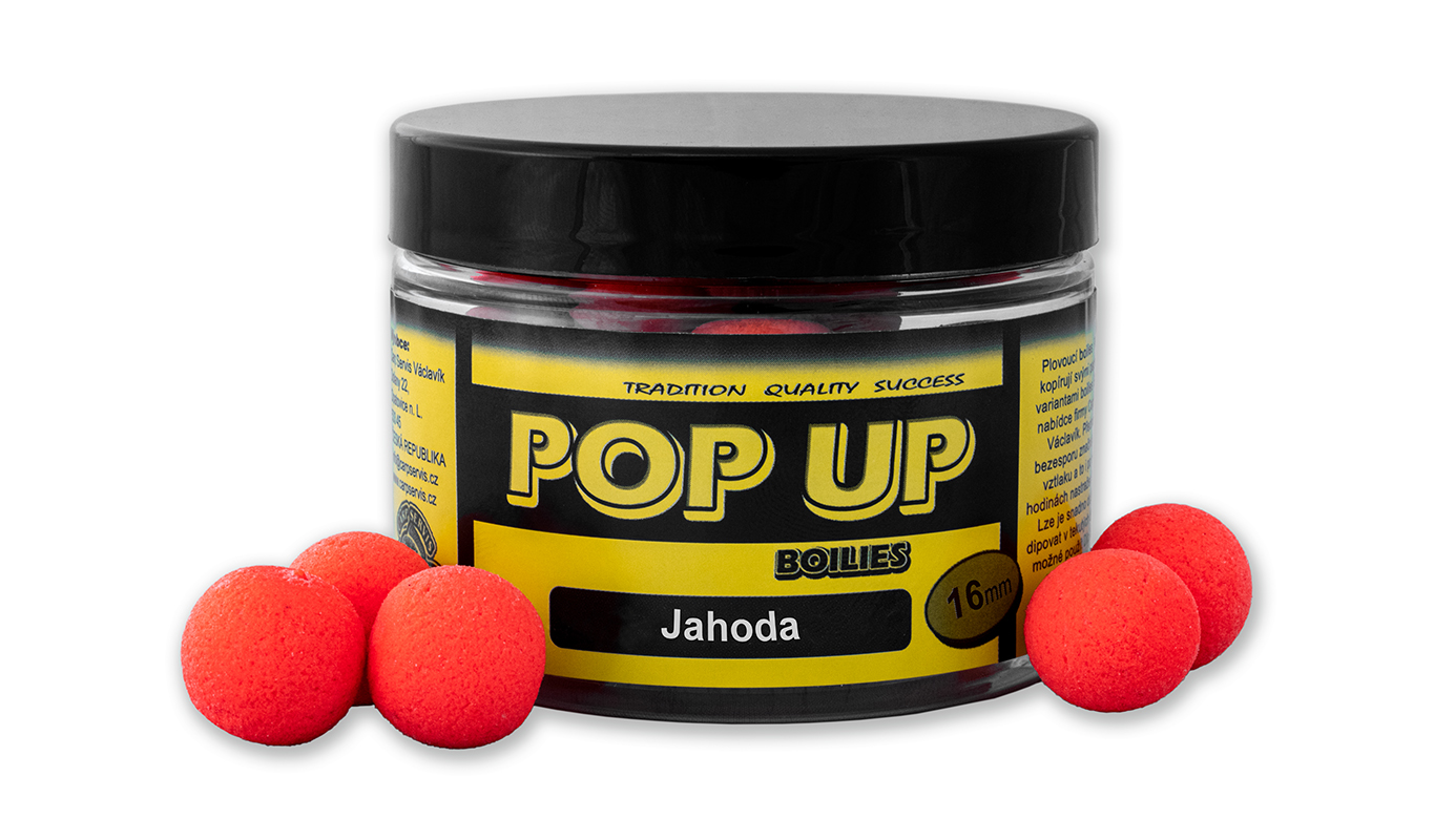 CSV Pop Up - dóza/50 g/16 mm/Jahoda