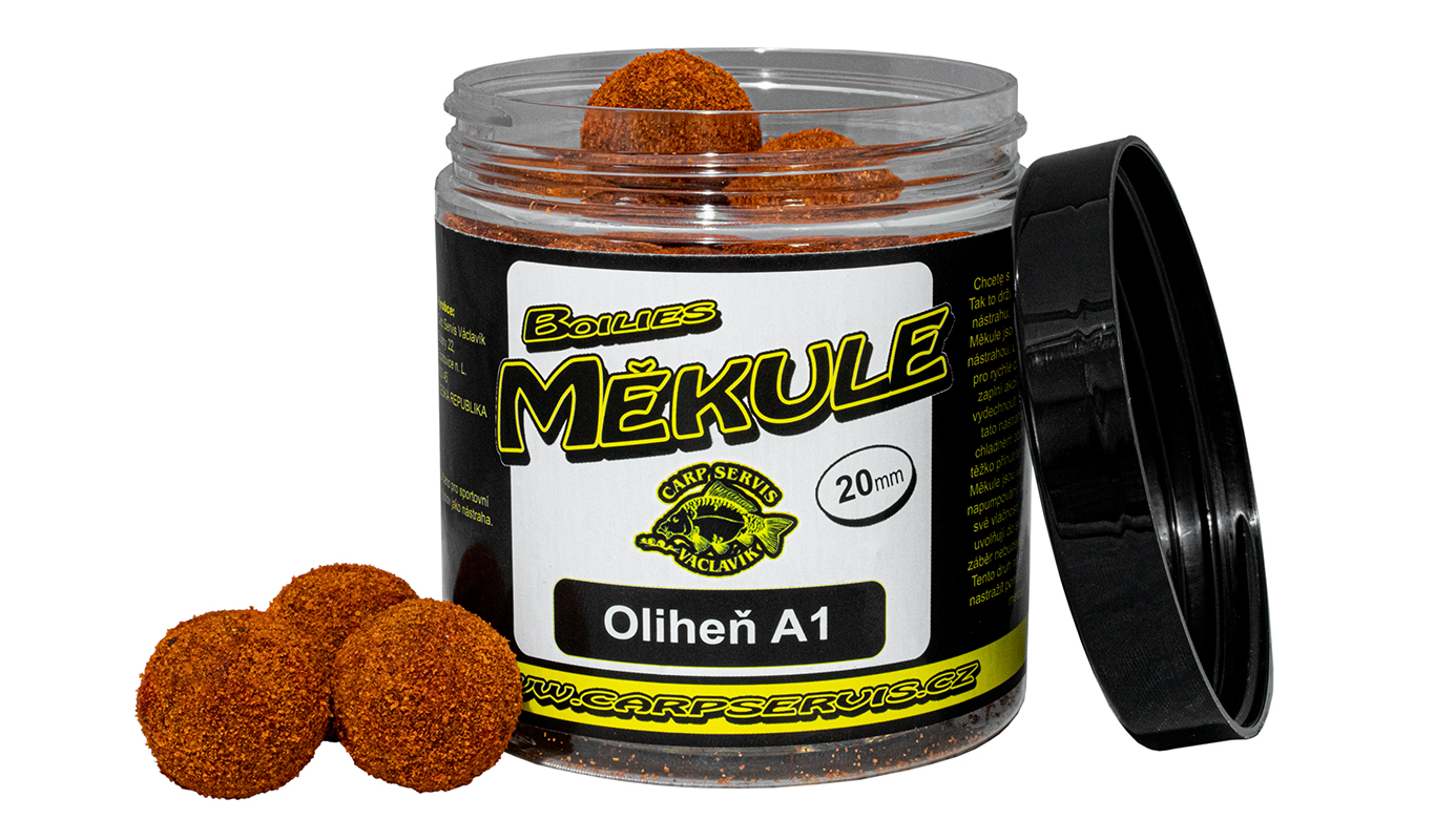 CSV Boilies Měkule - 140 g/16 mm/Oliheň A1