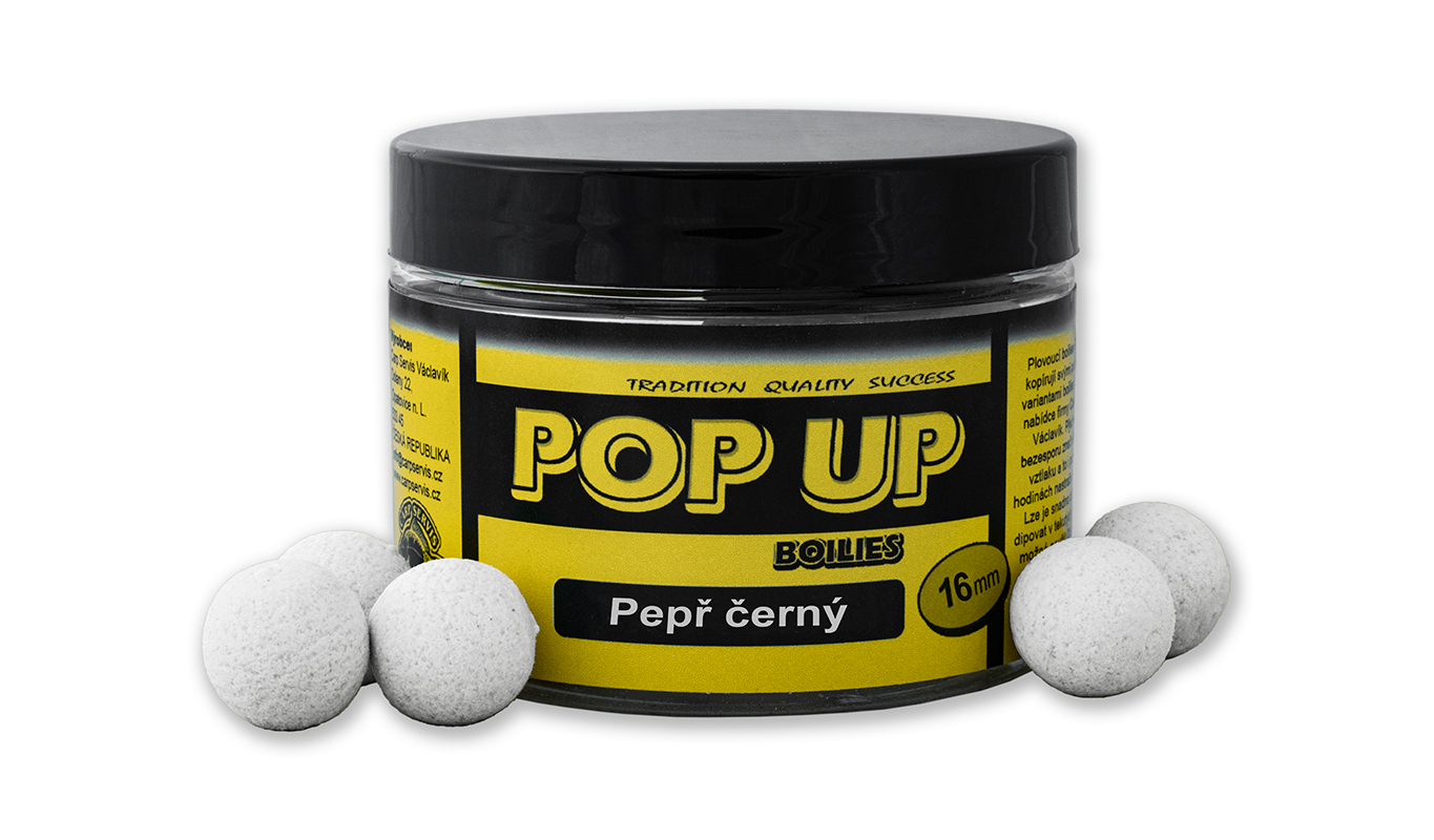 CSV Pop Up - dóza/50 g/16 mm/Pepř černý