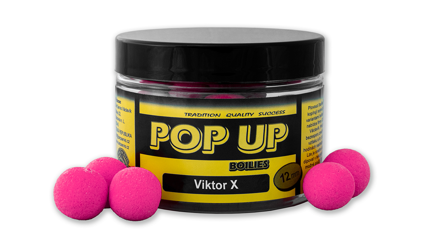 CSV Pop Up - dóza/40 g/12 mm/Viktor X