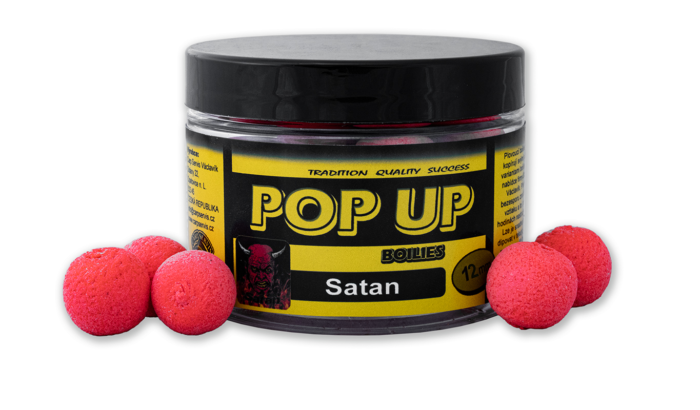 CSV Pop Up - dóza/40 g/12 mm/Satan
