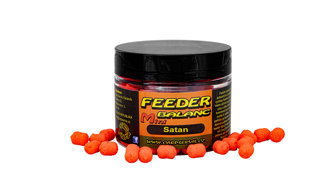 CSV Feeder Balanc MINI - 45 g/Satan/červená
