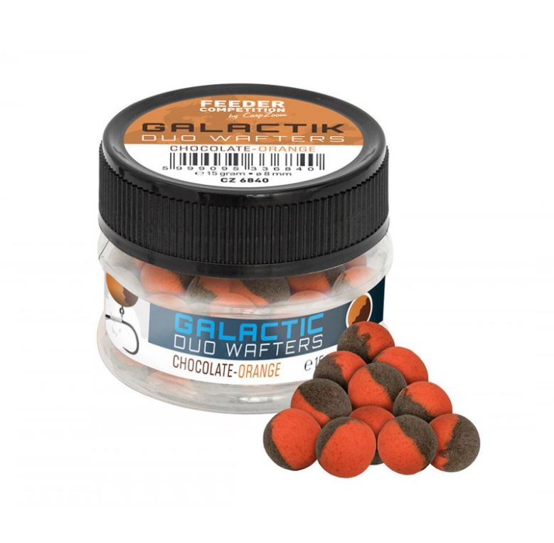 Carp Zoom Galactic Duo Wafters - 15 g/8 mm/Čokoláda-Pomeranč