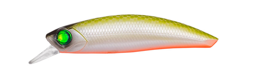 Carp Zoom Wobler Curve Minnow - 6 cm/7,1 g/potápivý/fluo zeleno-bílá