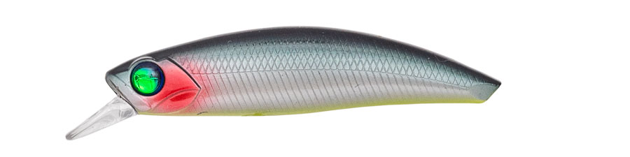 Carp Zoom Wobler Curve Minnow - 6 cm/7,1 g/potápivý/černo-stříbrná