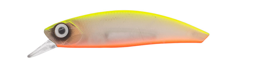 Carp Zoom Wobler Curve Minnow - 6 cm/7,1 g/potápivý/fluo žluto-bílá