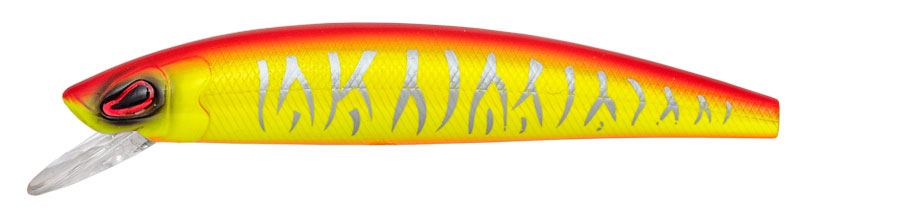 Carp Zoom Wobler Arrow Minnow - 9 cm/9,2 g/plovoucí/fluo žluto-tygrovaná