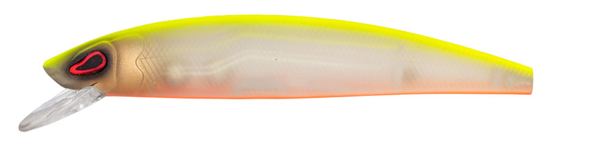 Carp Zoom Wobler Arrow Minnow - 9 cm/9,2 g/plovoucí/fluo žluto-bílá