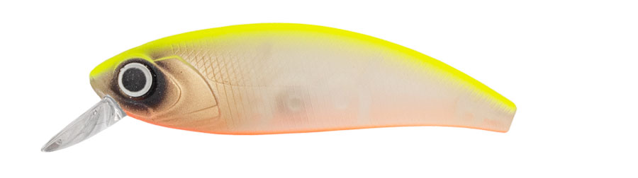 Carp Zoom Wobler Immortal Shad- 5 cm/4 g/plovoucí/fluo žluto-bílá