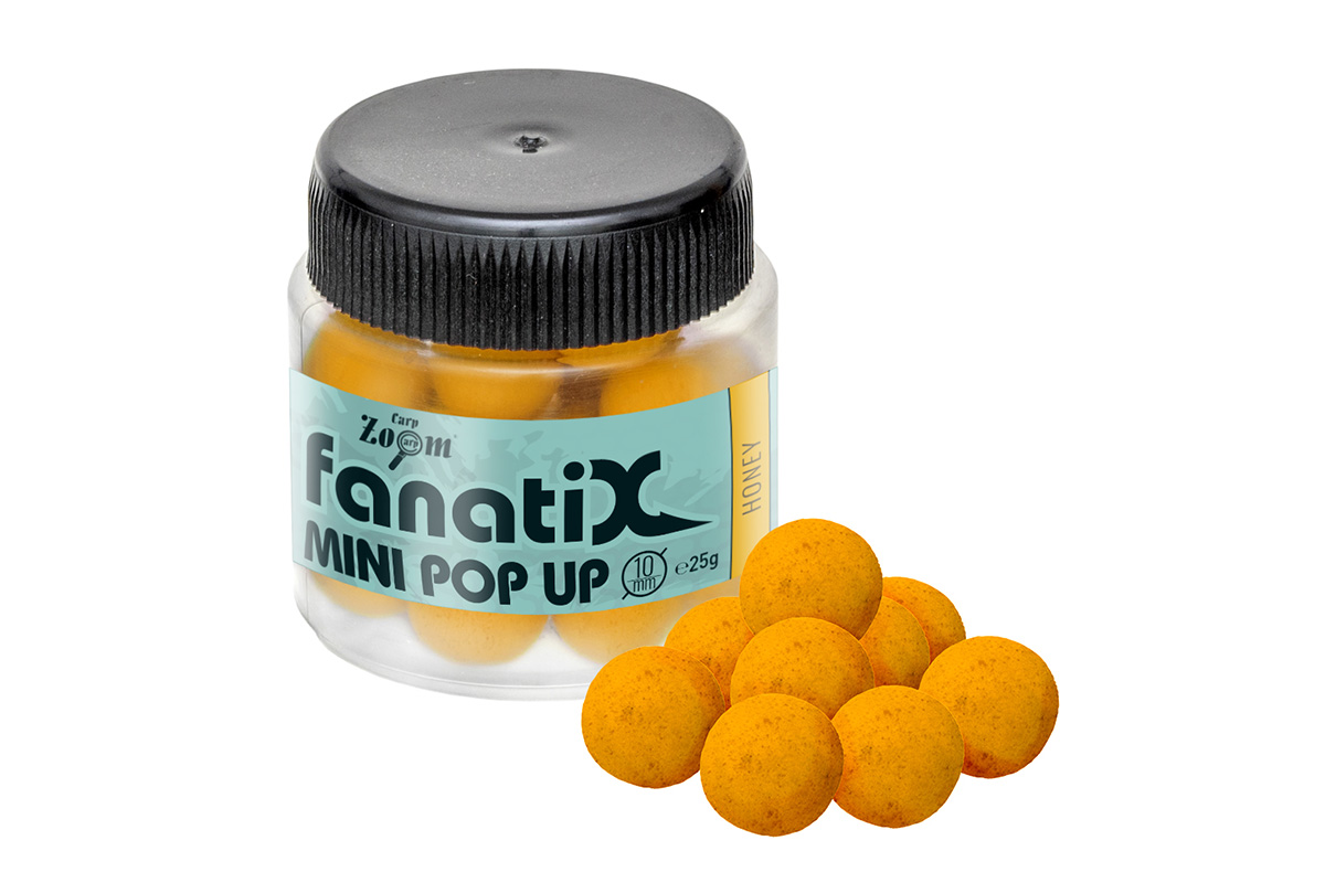 Carp Zoom Fanati-X Mini Pop Up Boilies - 25 g/10 mm/Med