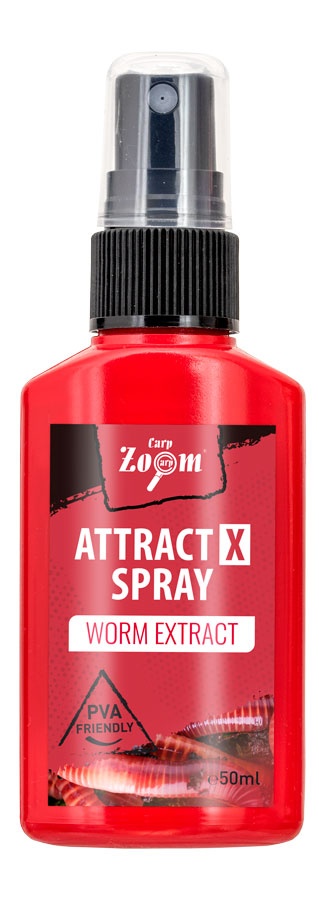 Carp Zoom AttractX Spray - 50 ml/extrakt z červů