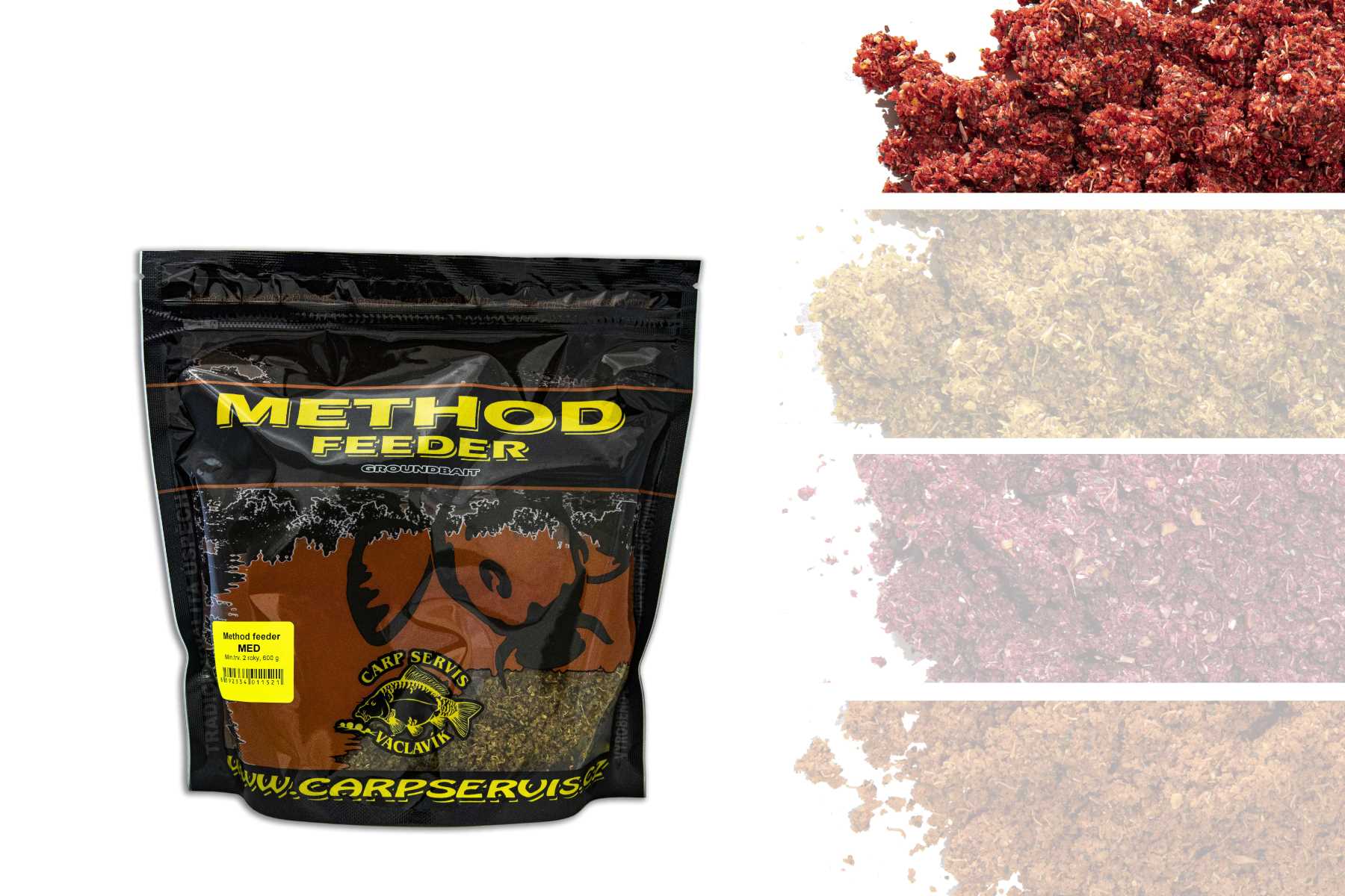 CSV Method Feeder - 600 g/Jahoda