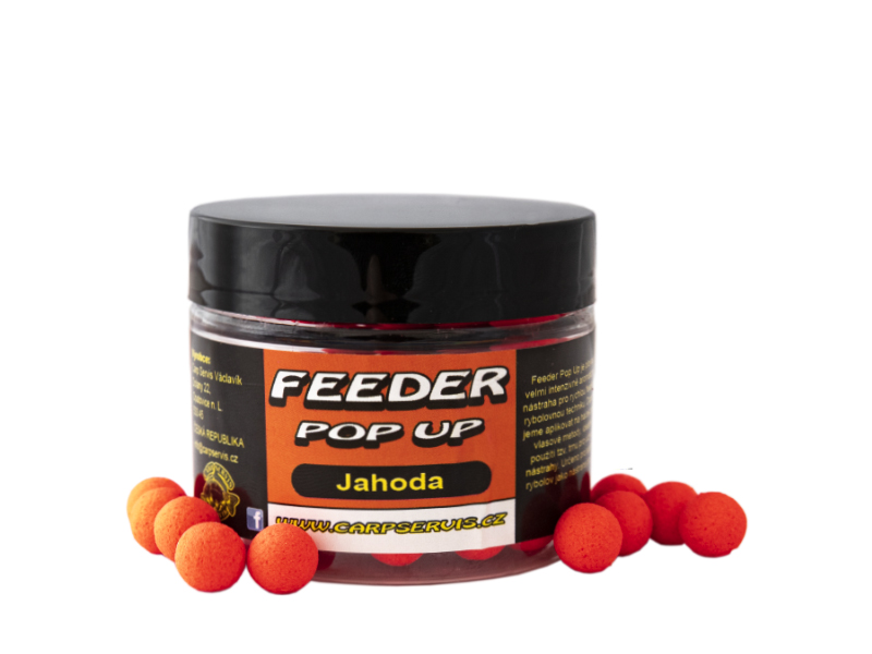 CSV Feeder Pop Up - 30 g/9 mm/Jahoda