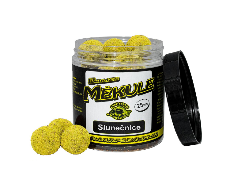 CSV Boilies Měkule - 140 g/25 mm/Slunečnice