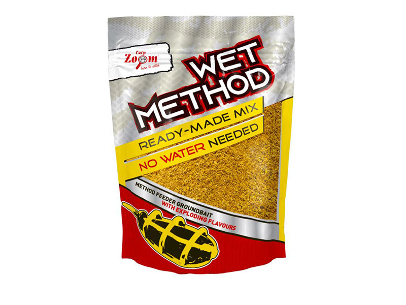 Carp Zoom Vlhčená směs Wet Method - 850 g/Sladká broskev
